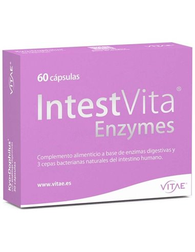 IntestVita Enzymes 60 cápsulas de Vitae