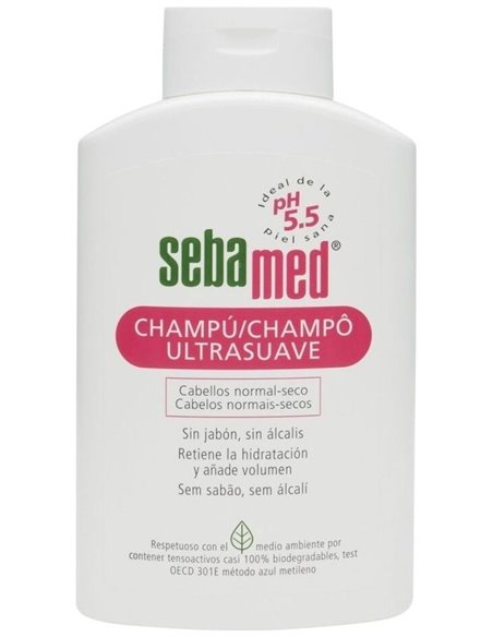 Champu Ultra Suave Cabello Normal-Seco 200Ml. de Sebamed