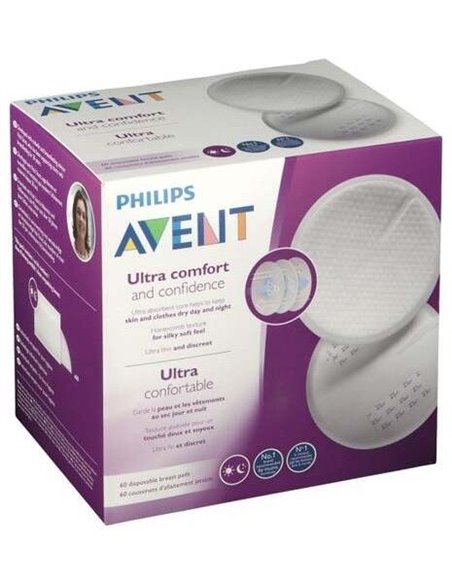 Discos Absorbentes 60 Unidades Scf254/61 Avent