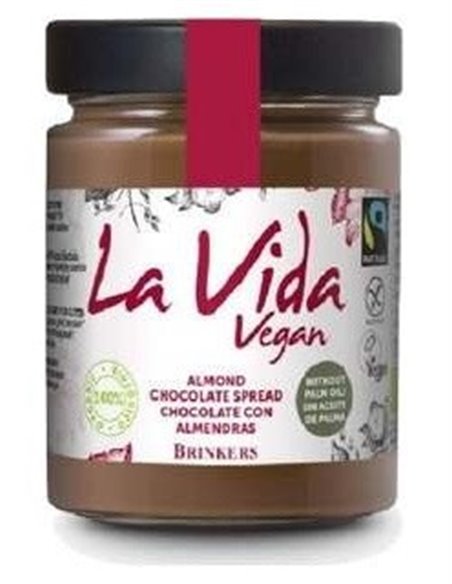 Crema De Chocolate Y Almendra  270Gr. Bio Vegan de La Vida Vegan