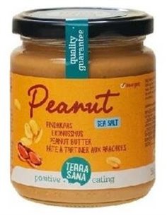 Crema De Cacahuete Con Sal Del Himalaya 250Gr. Bio de Terrasana