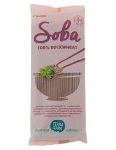 Soba 100% - Espaguetis Japoneses de Trigo Sarraceno Terrasana 200 g