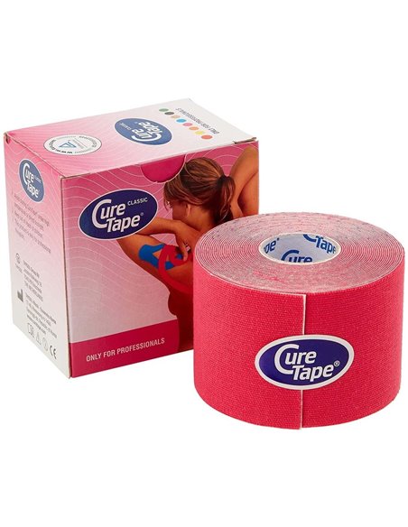 Cure Tape Rosa Vendaje Neuromuscular (5Cm X 5M) de Cure Tape
