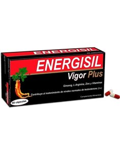 Energisil Vigor Plus (Ginseng+Arginina) 60Cap. de Energisil 2