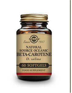 BetaCaroteno Oceánico (7 mg)  60 cápsulas blandas  Solgar 2