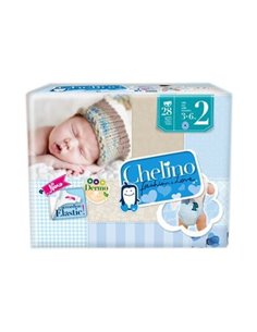 Chelino Pañal Inf  Recién Nacido T 2 3-6Kg 28Un de Chelino 2