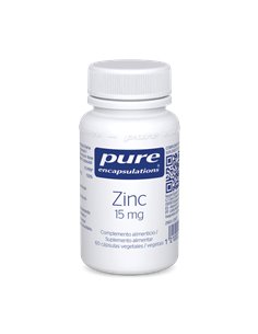 Zinc 15mg 60cap (24x12,1g) de Pure Encapsulations 2