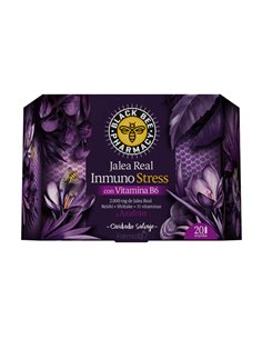 Black Bee Inmuno Stress Estuche 20 Vial Negro-Lila de Black Bee 2