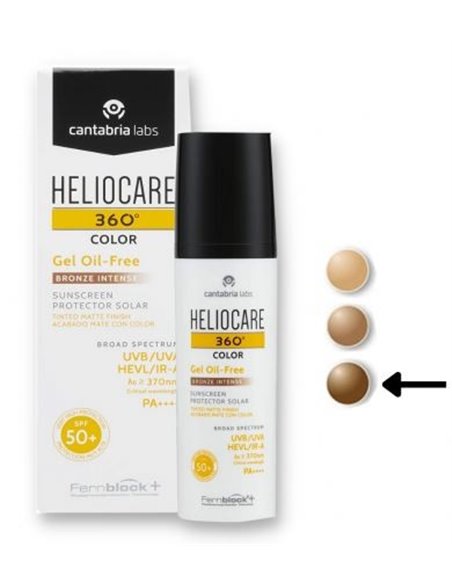 Heliocare 360º Spf50 Bronze Intense Gel Seco 50M de Heliocare