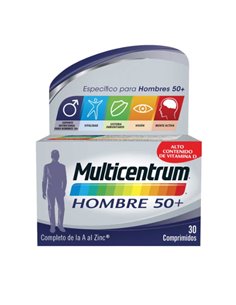 Multicentrum Hombre Select 50+ 30Comp. de Multicentrum 2