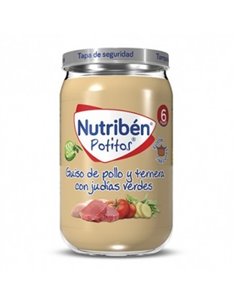 Nutriben Potito Guiso Pollo Ternera Judias 235Gr. de Nutriben 2