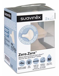 Tetina Zero Antic B/Ancha Sili Flujo Lento S 2 Uni de Suavinex 2