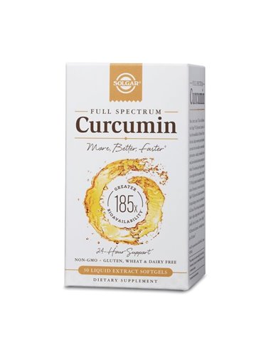 Full Spectrum Curcumina 30Cap.Blanda de Solgar