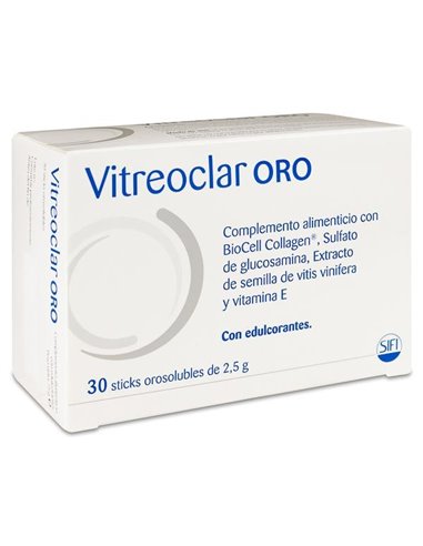 Vitreoclar Oro 30 Sticks Orosolubles de Sifi