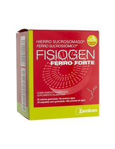 Fisiogen Ferro Forte 30 Sobres Zambon 2