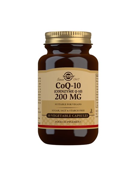 Coenzima Q10 200Mg. 30Vegicaps de Solgar