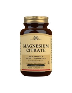 Citrato De Magnesio 120 Comp De Solgar 2