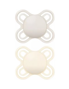 Chupete Perfect Start Sili Fisio 0-2M 2Un Neutro de Mam 2