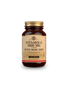 Vitamina C 1000 mg con Rose Hips  100 comprimidos Solgar 2