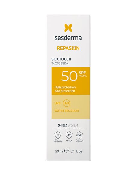Repaskin Fotoprotector Spf50 Facial Tacto Seda 50M de Sesderma