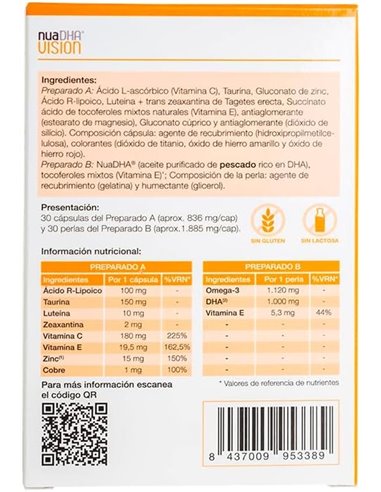 Nuadha Vision 60Cap. de Nua