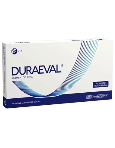 Duraeval 768mg 15 capsulas MSR Lab