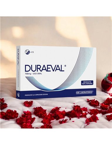 Duraeval 768mg 15 capsulas MSR Lab