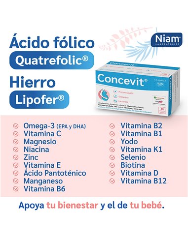 Concevit Preconcepcion 40Cap. de Niam