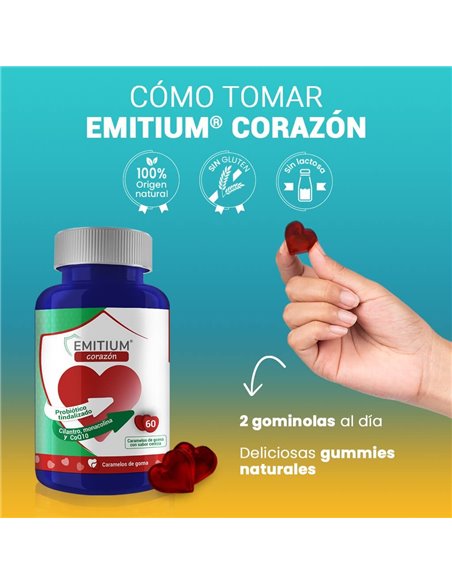 Emitium Corazon 60 Gominolas de Niam