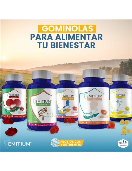 Emitium Corazon 60 Gominolas de Niam