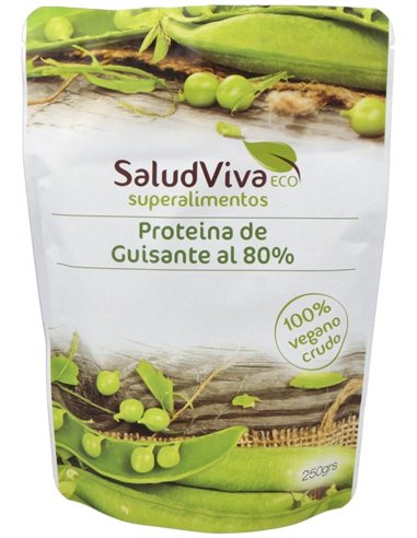 Proteina De Guisante 80% 250Gr. Bio Sg S/A Vegan de Salud Viva
