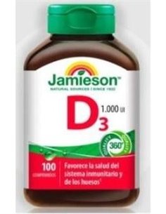 Vitamina D3 1000Ui 100Comp de Jamieson 2