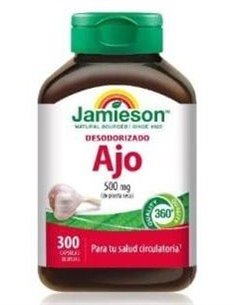 Ajo Desodorizado 500Mg. 300Cap. de Jamieson 2
