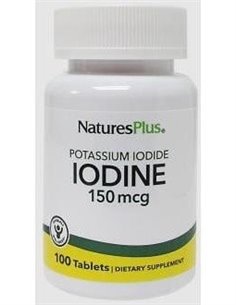 Iodine Yoduro Potasico 100Comp. de Natures Plus 2