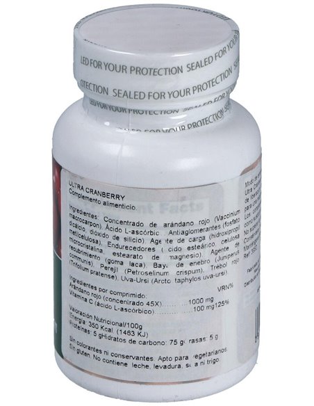 Ultra Cranberry 1000Mg. 120Comp. de Natures Plus