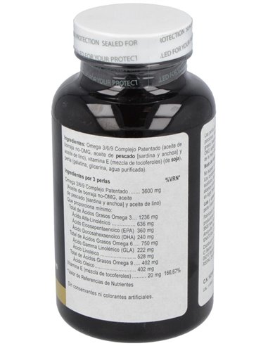 Ultra Omega 3-6-9 90Perlas de Natures Plus