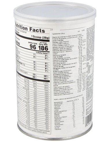 Spiru-Tein Chocolate 476Gr. de Natures Plus