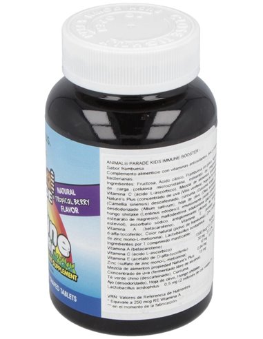 Animal Parade Kids Immune Booster 90Comp.Mast. de Natures Plus