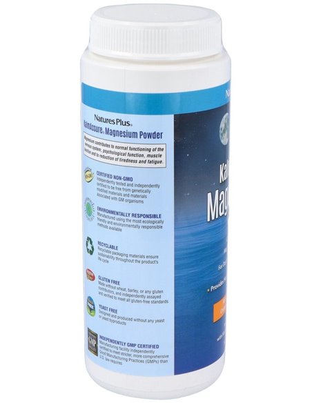 Magnesio Polvo 522Gr. de Natures Plus