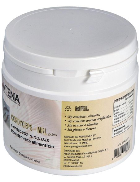 Cordyceps-Mrl 250Gr.En Polvo de Atena