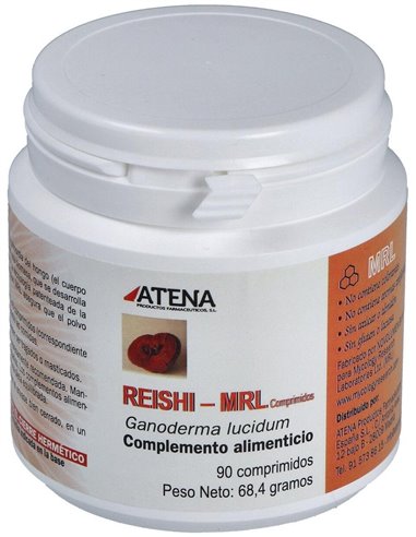Reishi-Ganoderma-Mrl 500Mg. 90Comp. de Atena