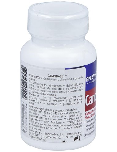 Candidase 42Cap.Veg. de Enzymedica