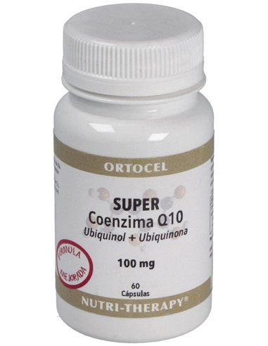 Super Q10 100Mg. 60Cap. de Ortocel Nutri-Therapy