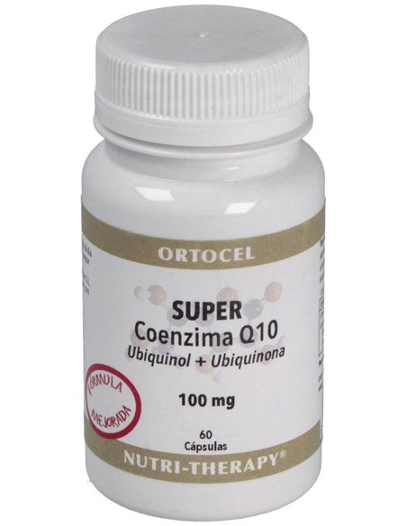 Super Q10 100Mg. 60Cap. de Ortocel Nutri-Therapy