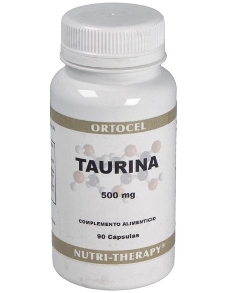 Taurina 500Mg. 90Cap. de Ortocel Nutri-Therapy