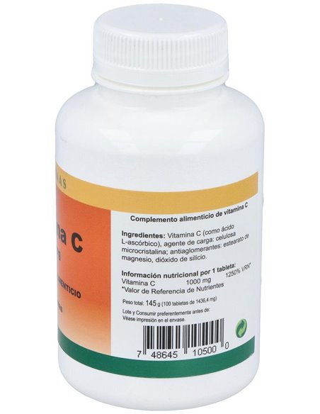 Vitamina C 1000Mg. 100Comp. de Bioener