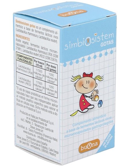 Simbiosistem Colicos Lactantes 10Ml. de Buona