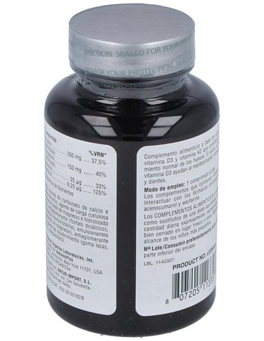 Ca/Mg/D3+K2 30Comp. de Natures Plus