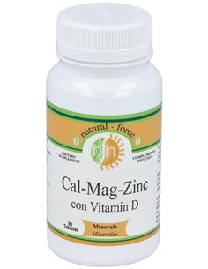 Cal Mag Zinc (Calcio-Magnesio-Zinc-Vit.D) 90Comp. de Nutri-Force 2