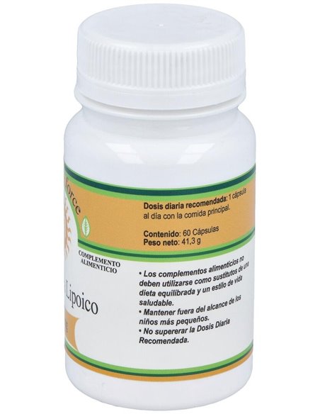 Acido Alfa Lipoico 200Mg. 60Cap. de Nutri-Force
